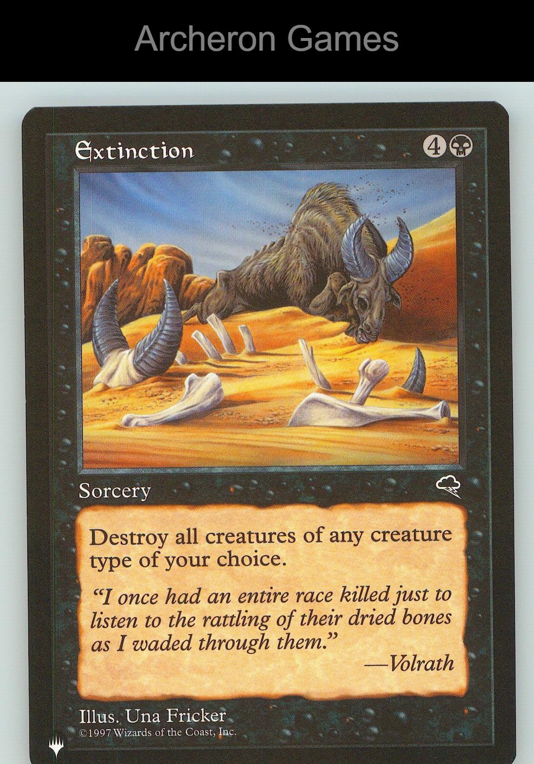 Extinction PLST R MTG Card NM/EX+