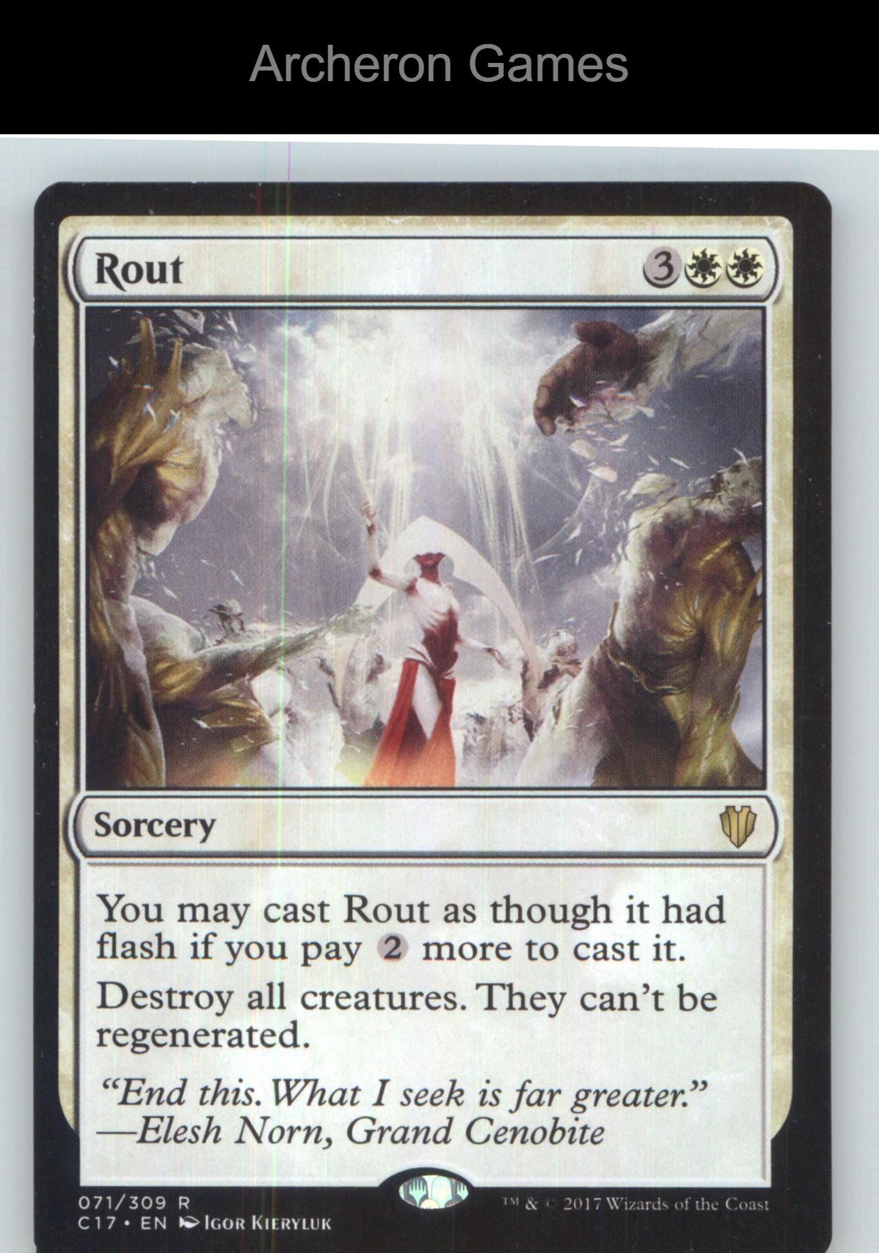 Rout C17 71 R MTG Card NM/EX+
