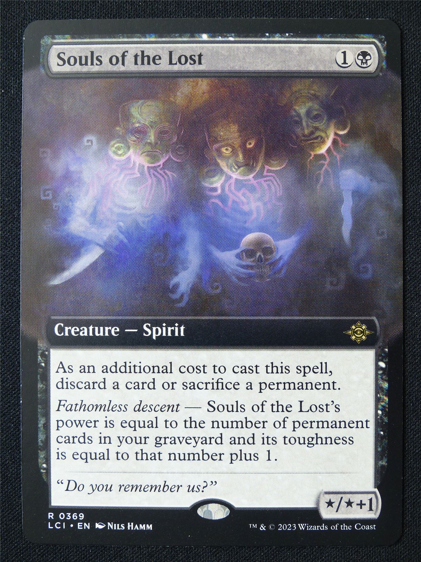 Souls of the Tide Extended Art - LCI - Mtg Card #F4