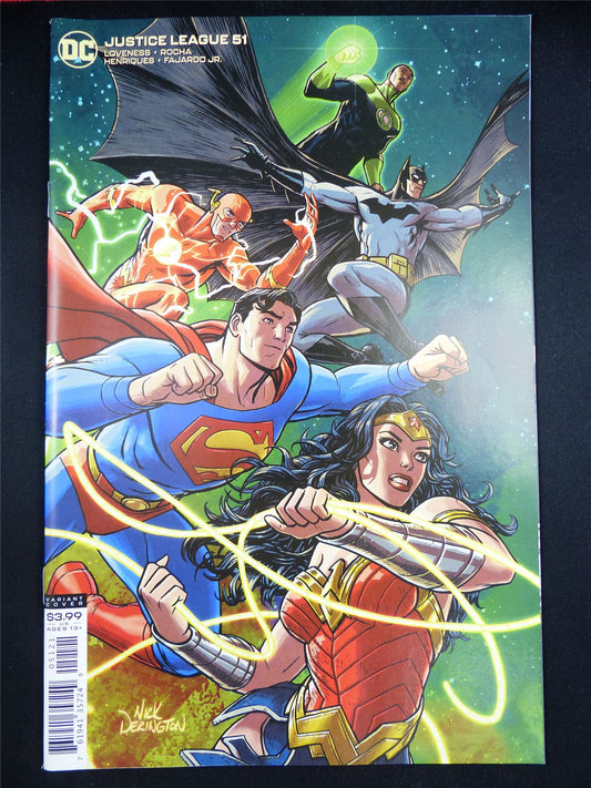 JUSTICE League #51 Variant - DC Comic #1A