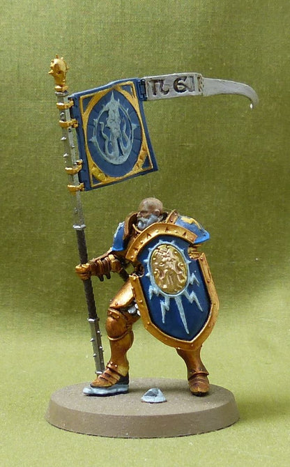 Knight-Vexillor with Banner of Apotheosis - Stormcast Eternals - Warhammer Aos #7GA