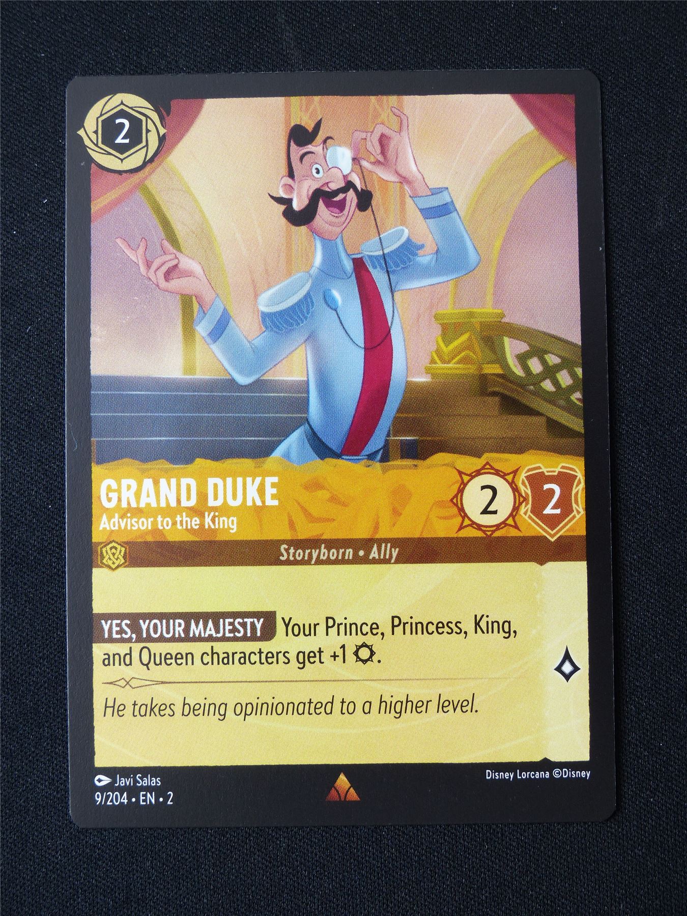 Grand Duke 9/204 - Lorcana Card #3BO