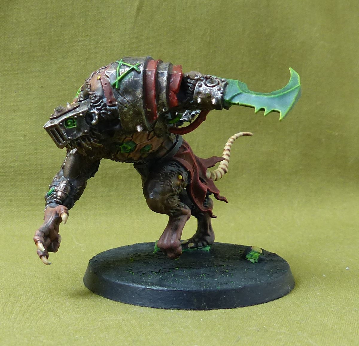 Rat Ogors painted - Skaven - Warhammer AoS #2GR