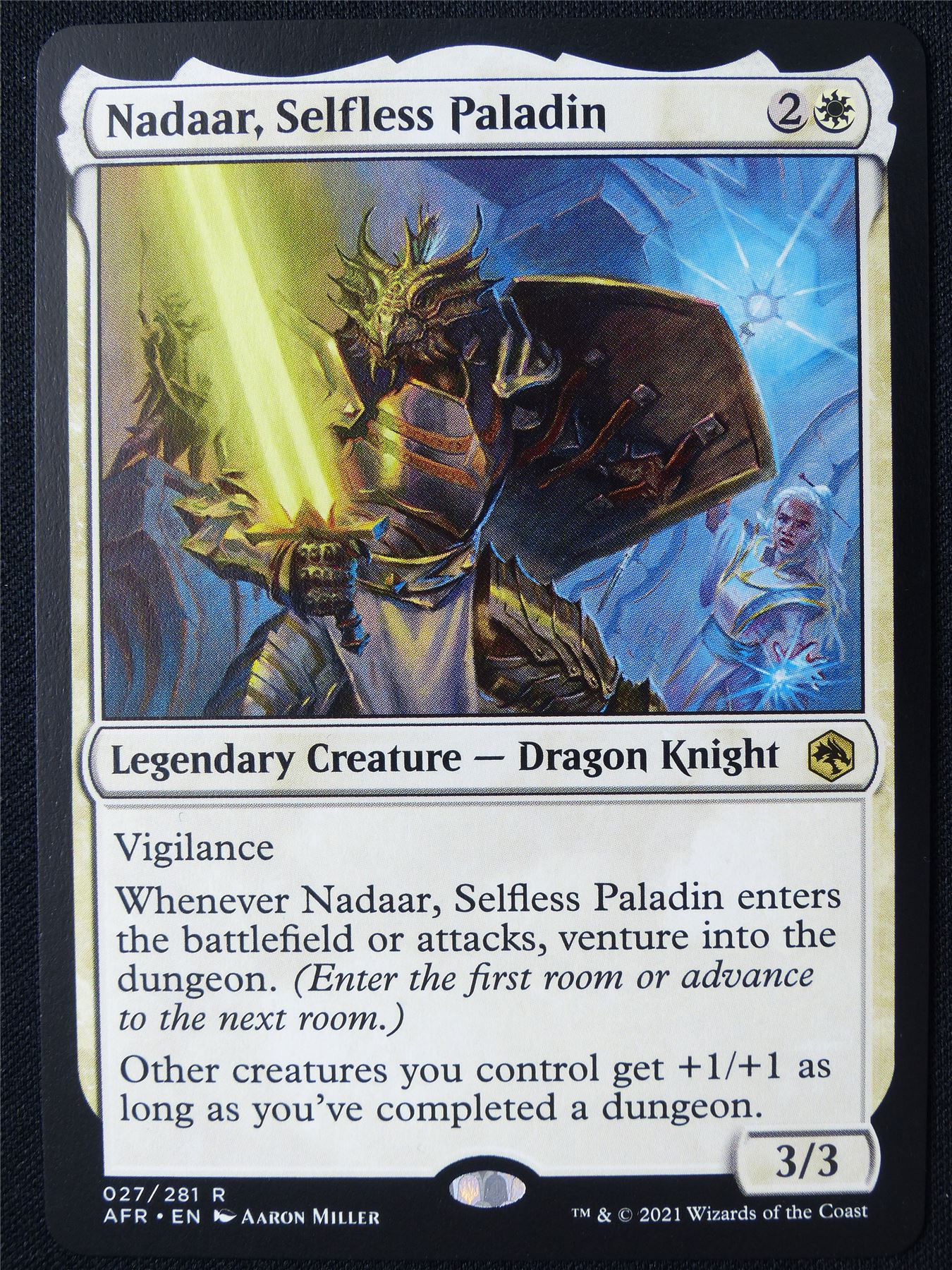 Nadaar Selfless Paladin - AFR - Mtg Card #1FT