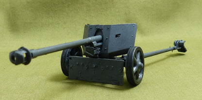 German Anti-Tank Gun 5cm Pak 38 painted 1/35 scale - WW2 Model #175