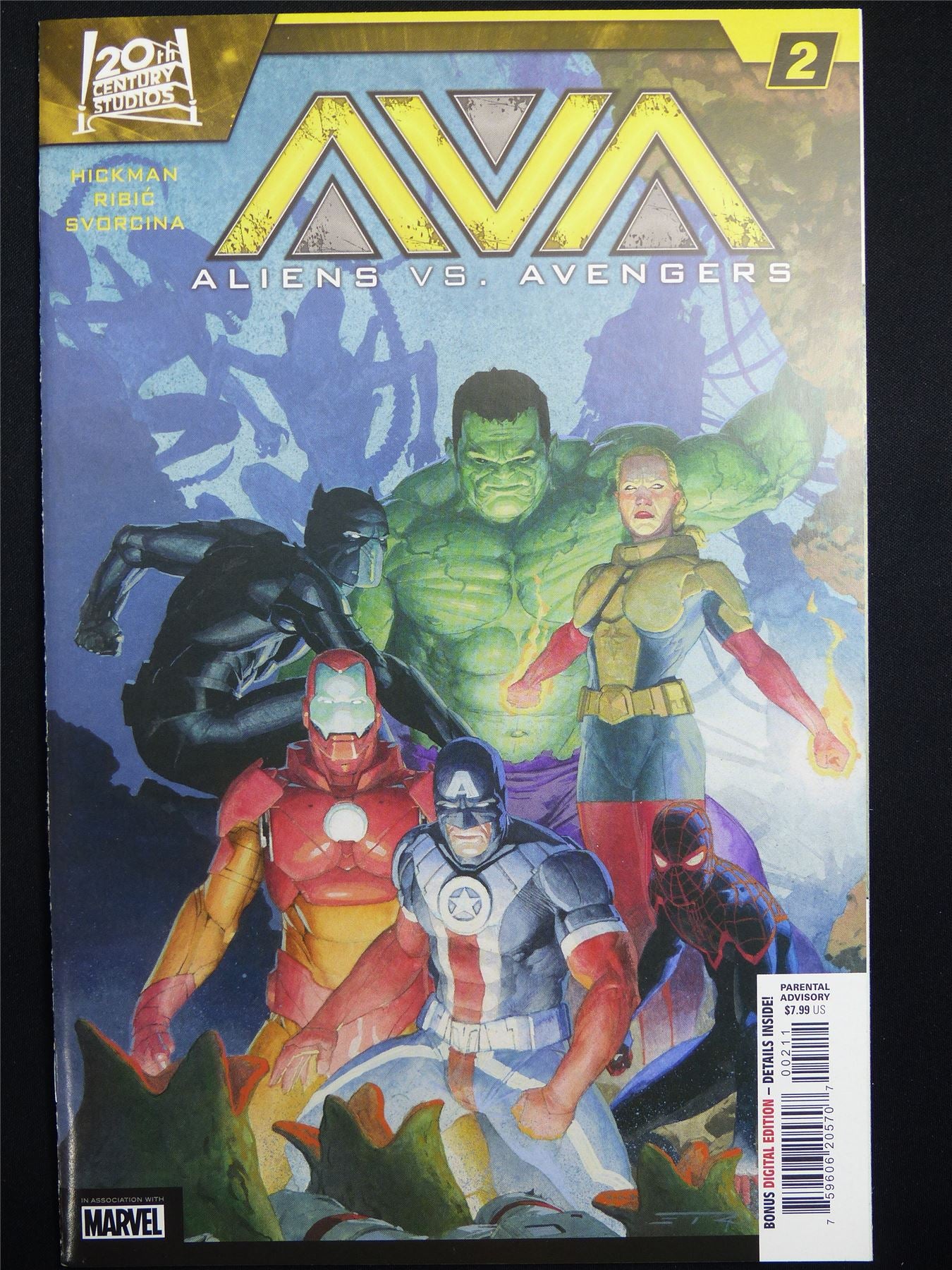 ALIENS vs Avengers #2 Cvr A - Marvel Comic #4Q0