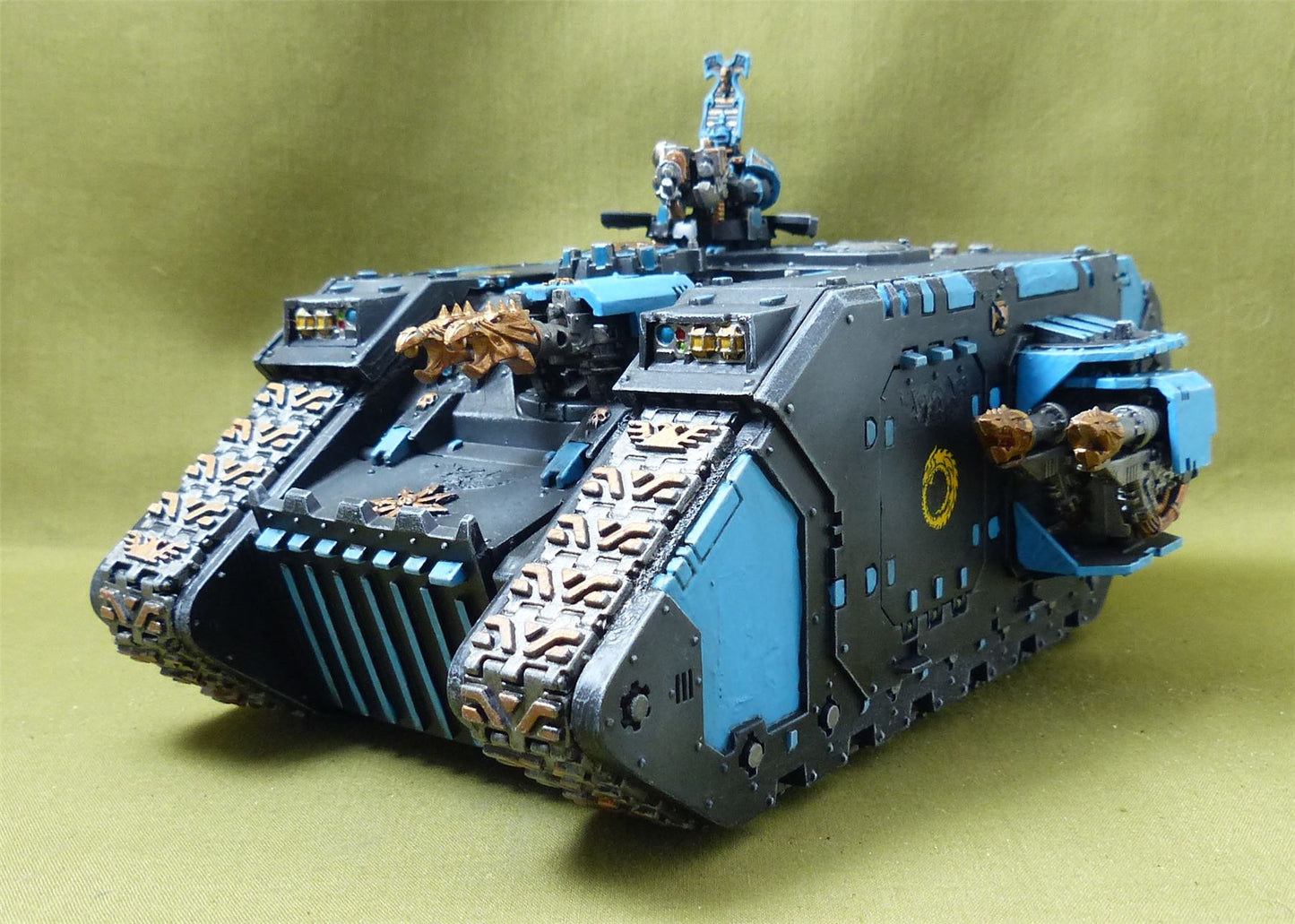 Land Raider painted - Thousand Sons - Warhammer 40K #7F3