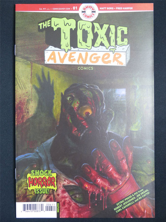 The TOXIC Avenger Shock Horror Issue #1 - Jul 2025 Ahoy Comic #2J6
