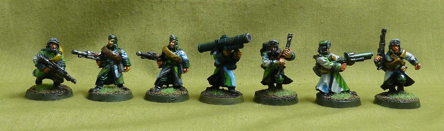 Classic Metal Valhalla Ice Warriors painted - Imperial Guards - Warhammer 40K #1PN