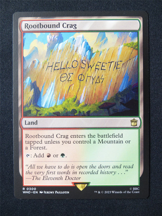 Rootbound Crag - WHO - Mtg Card #5F3