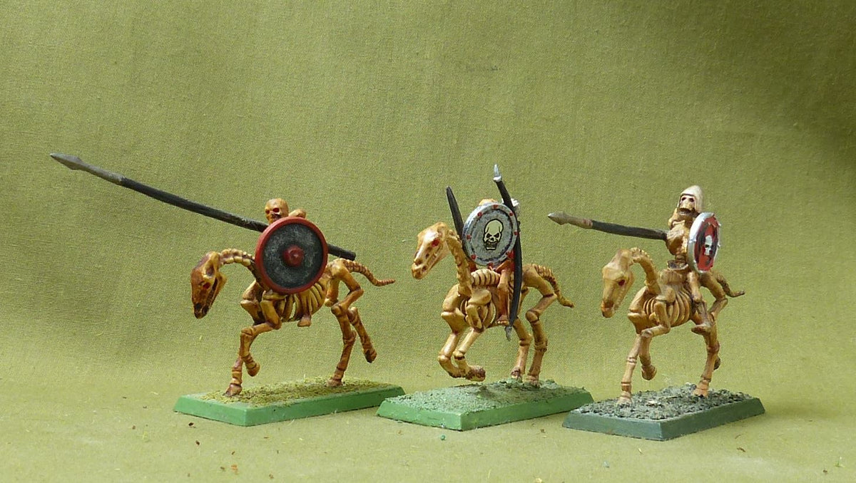 Classic Skeleton Cavalry painted - Undead - Warhamer Fantasy #4W4