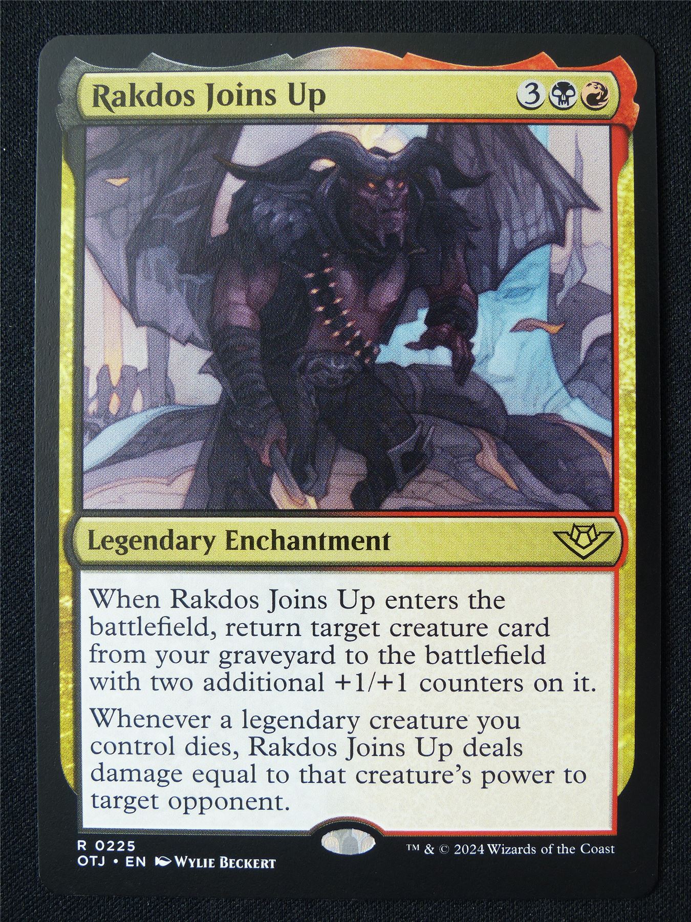 Rakdos Joins Up - OTJ - Mtg Card #EY