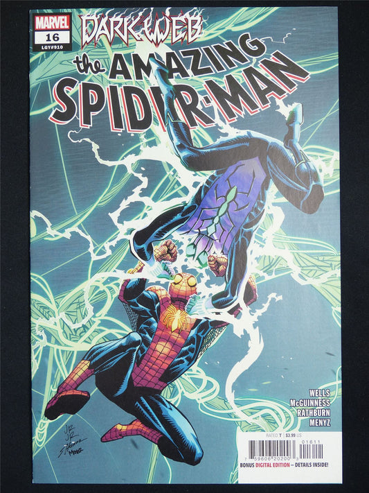 The Amazing SPIDER-MAN #16 Dark Web - Marvel Comic #2FN