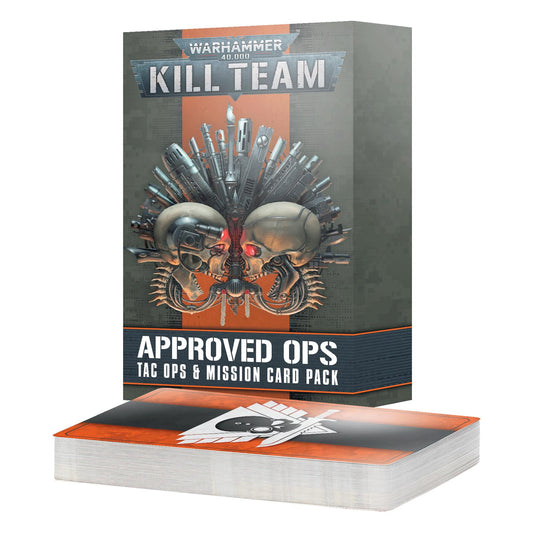 Approved Ops, Tac Ops & Mission Card Pack - Kill Team - Warhammer 40k - available from 09/12/23
