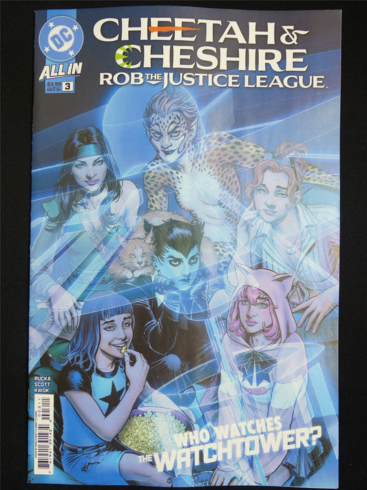CHEETAH & Cheshire Rob the Justice League #3 - Dec 2025 DC Comic #4UC