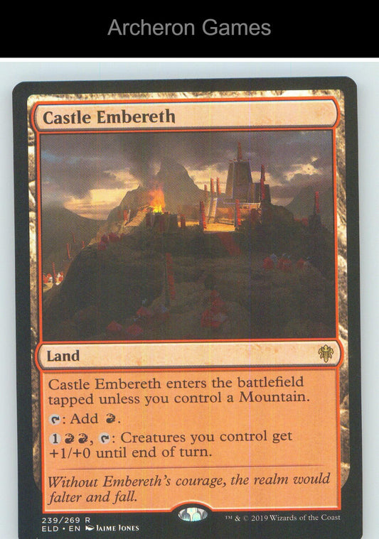 Castle Embereth ELD 239 R MTG Card NM/EX+