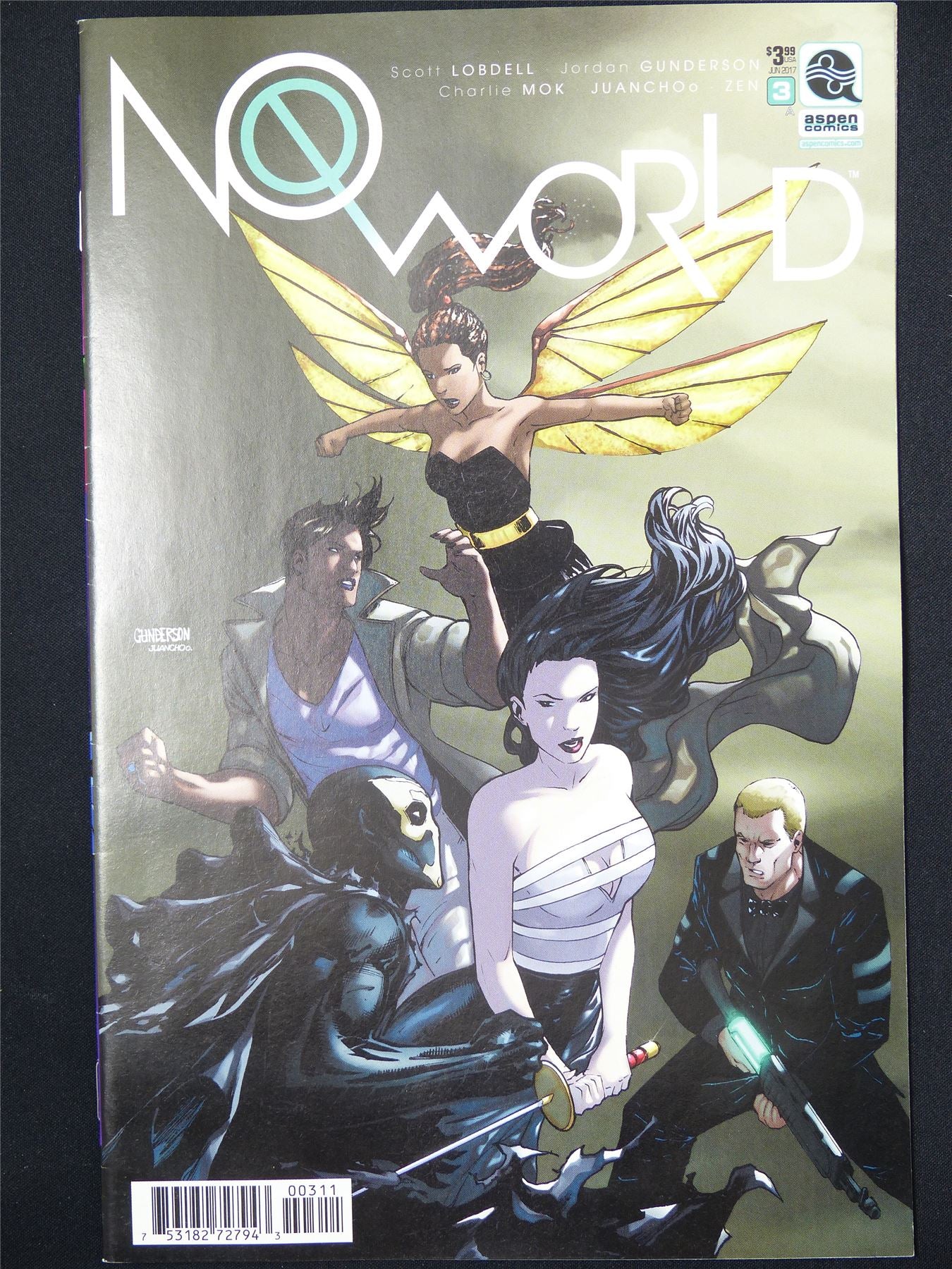 NO World #3 Cvr A - Feb 2025 Aspen Comic #9GA