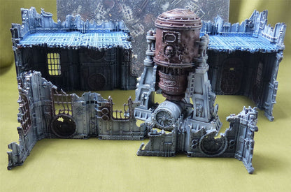 Battlefield Expansion Set painted - Scenery - Warhammer 40K #46F