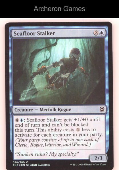 Seafloor Stalker 78 C MTG Card Zendikar Rising