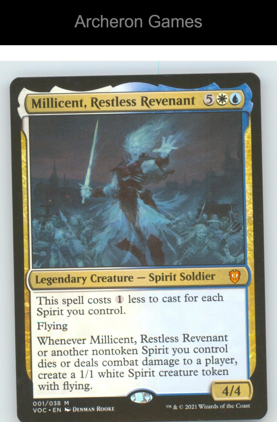 Millicent, Restless Revenant VOC 1 Mythic MTG Card NM/EX+