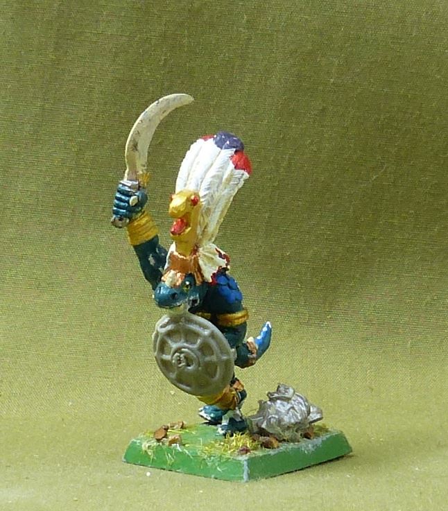 Classic Metal Misc Character - Lizardmen - Warhammer Fantasy #4UT