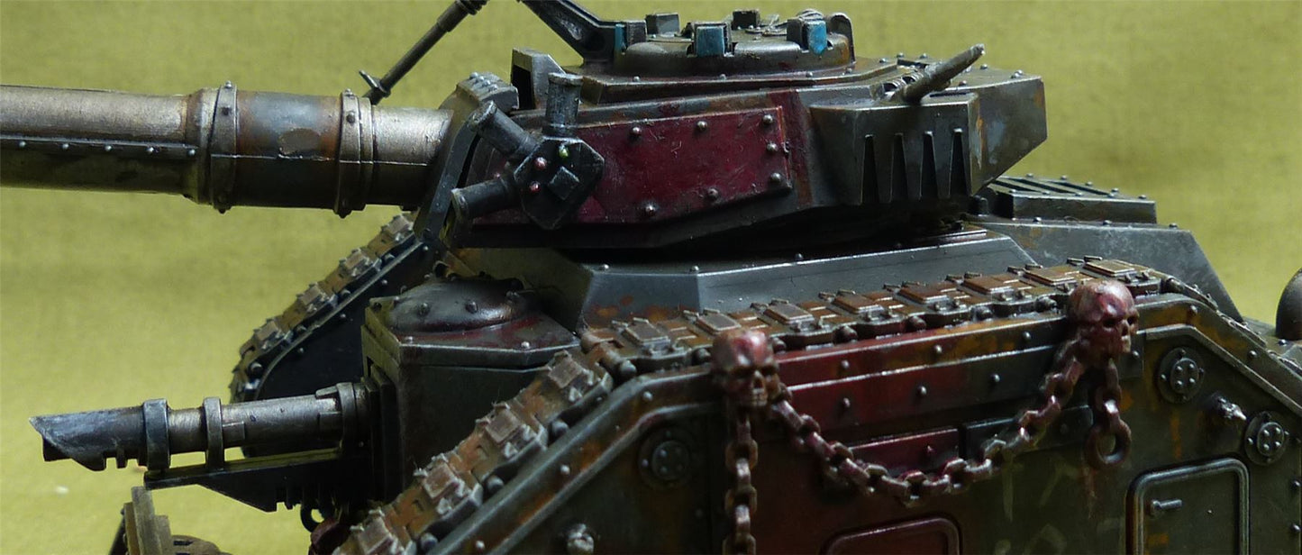 Leman Russ Strike Tank painted - Solar Auxilia - Warhammer Horus Heresy #4X2