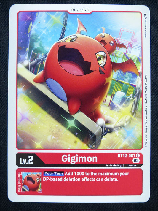 Gigimon BT12-001 U - Digimon Card #M4