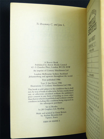 Combat Heroes: Emerald Enchanter by Joe Dever 1st ed - Vintage Adventure Novel Softback #M3