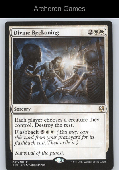 Divine Reckoning 62 R MTG Card Commander 2019