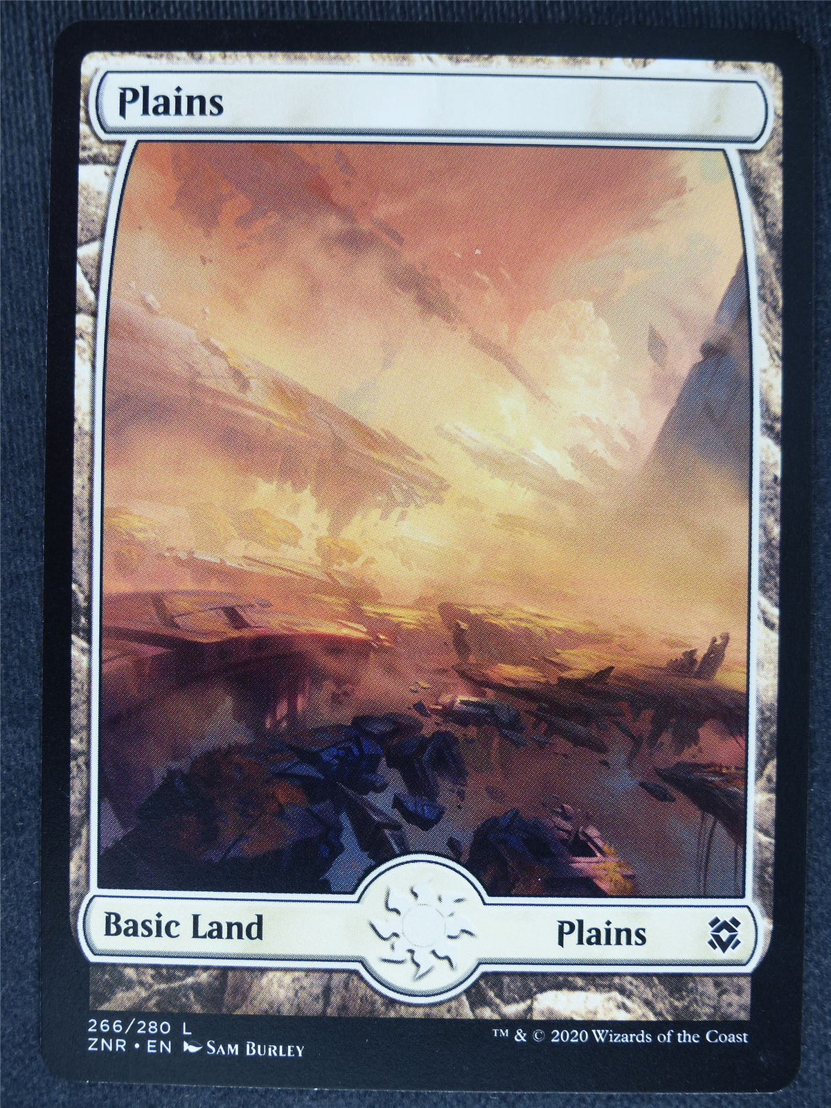 Plains 266/280 Full art - Mtg Magic Cards #A6