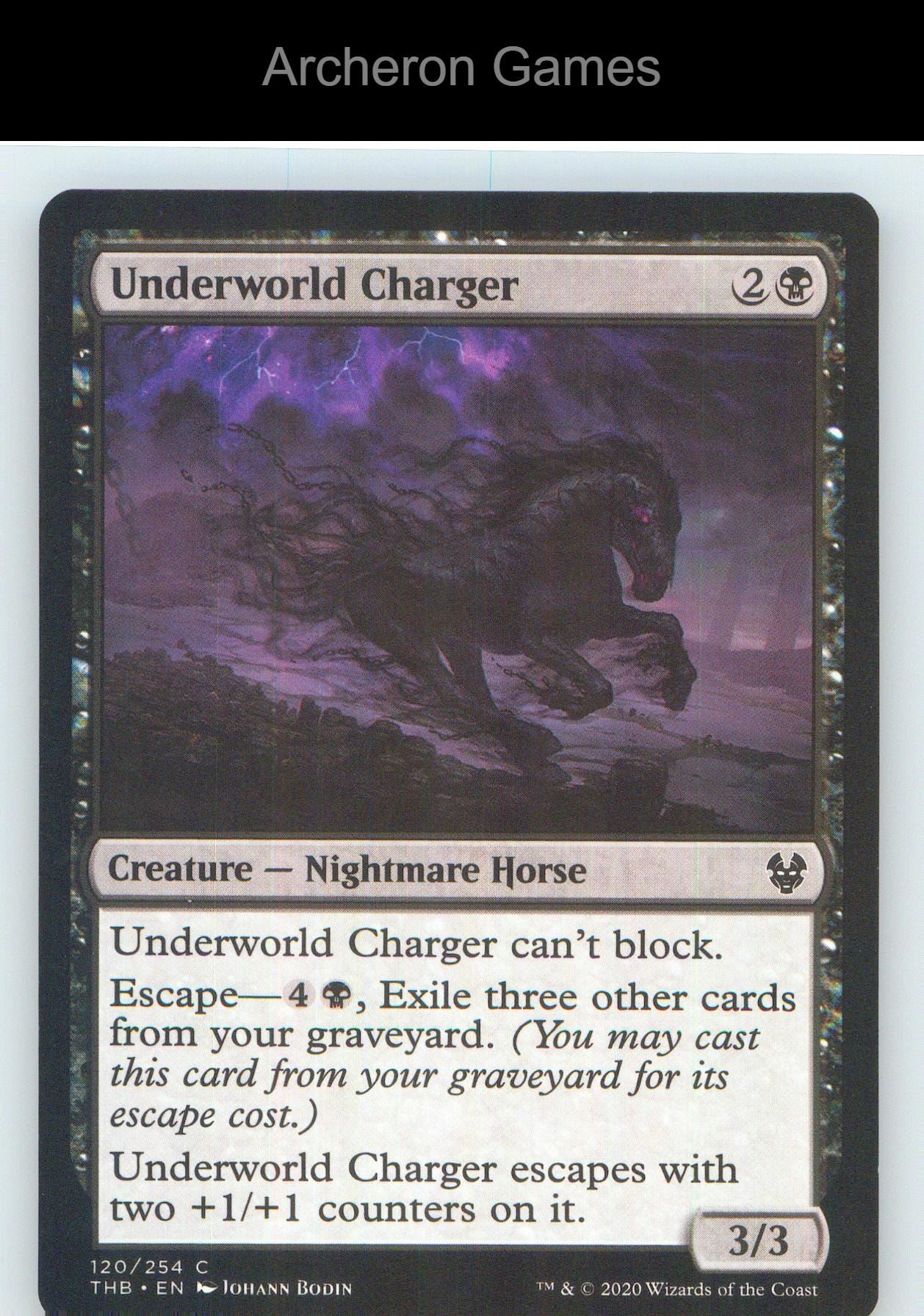 Underworld Charger THB 120 C MTG Card NM/EX+