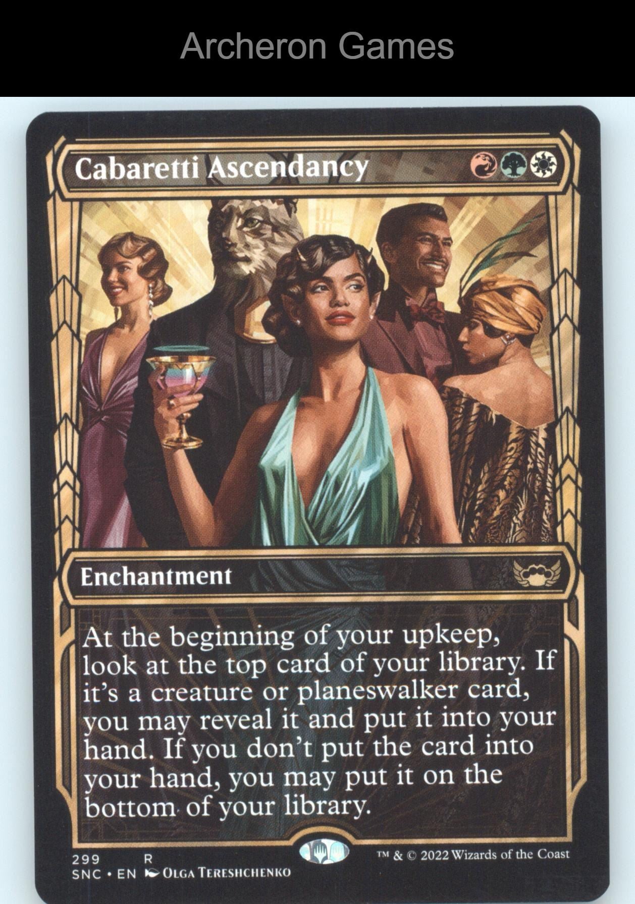 Cabaretti Ascendancy (Showcase) 299 R MTG Card Streets of New Capenna