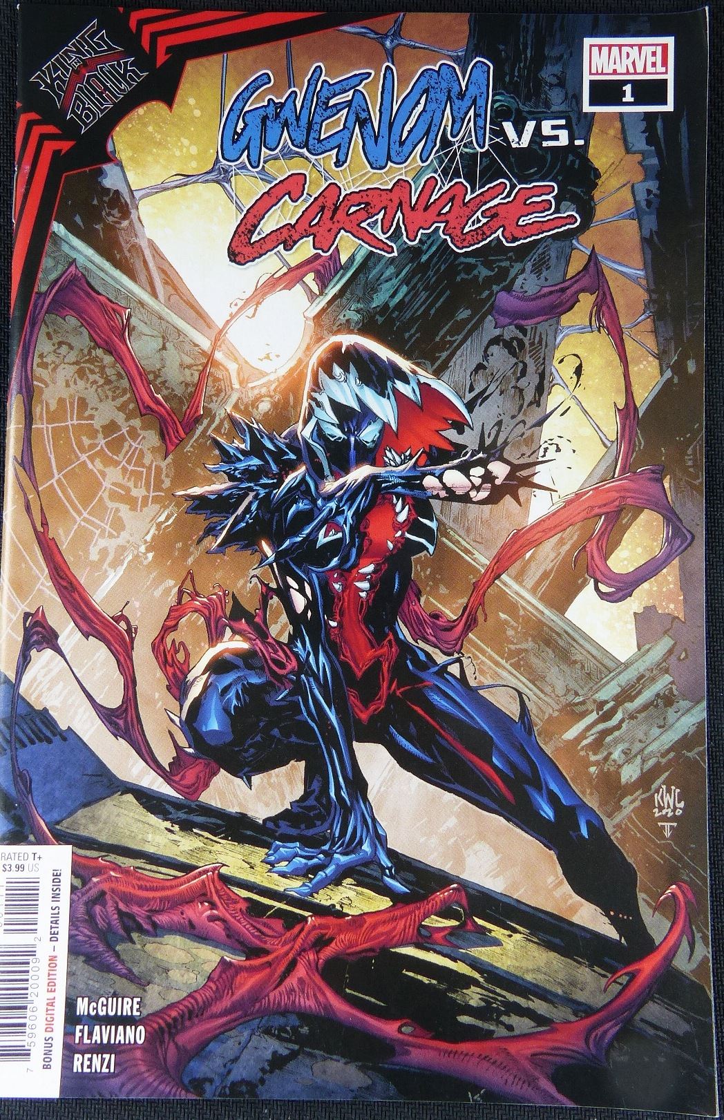 Gwenom Vs Carnage #1 - Marvel Comic #U0