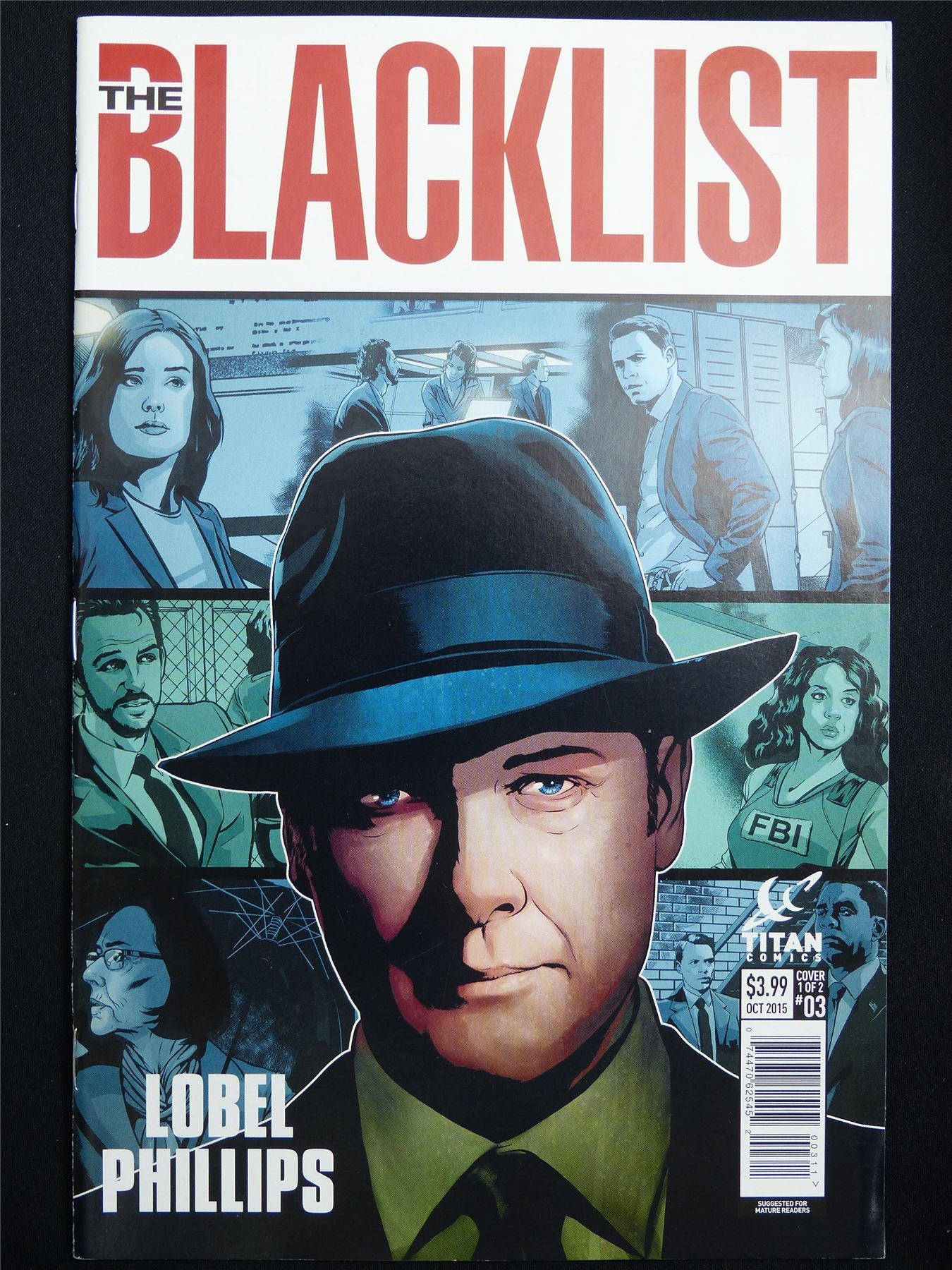 The BLACKLIST #3 - Titan Comic #3NO