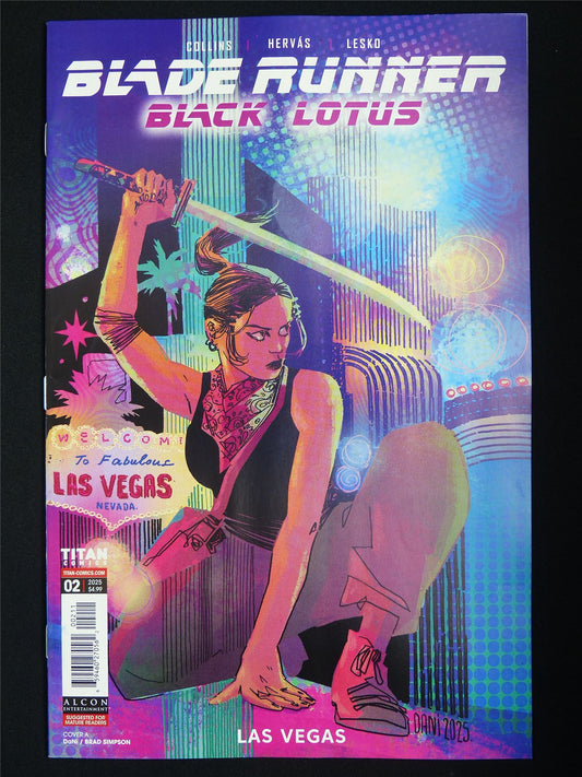 BLADE Runner: Black Lotus #2 - Oct 2025 Titan Comic #5EJ