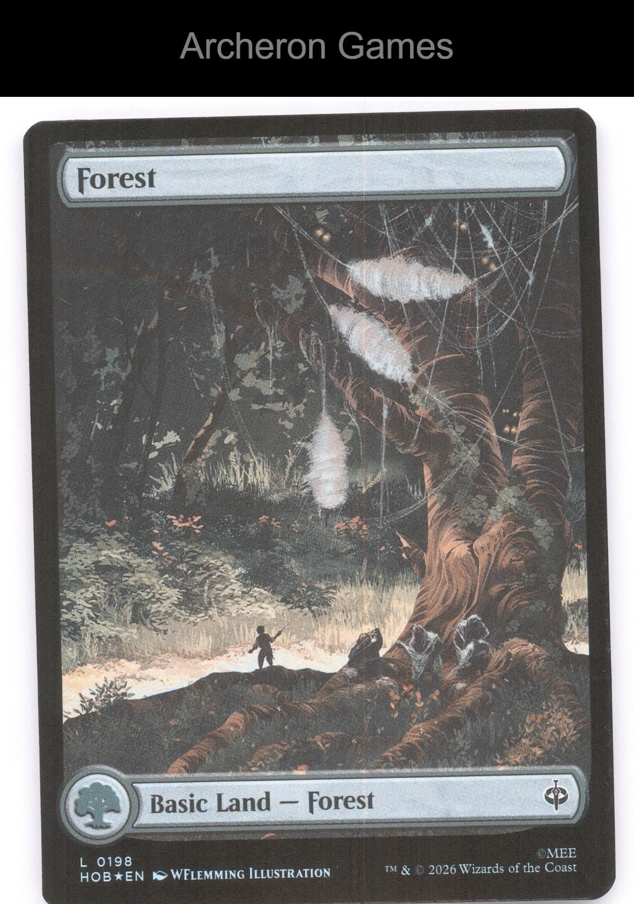 Forest (0198) HOB 198 Land MTG Card The Hobbit