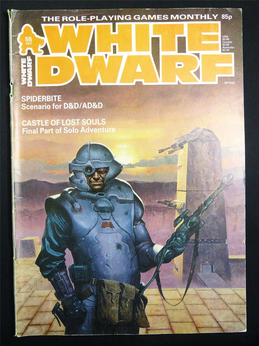 Vintage White Dwarf #55 OOP - Warhammer Magazine #KV