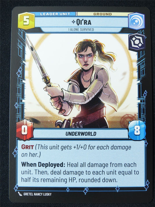 Qi'Ra 002/262 - Star Wars Unlimited Card #11Q
