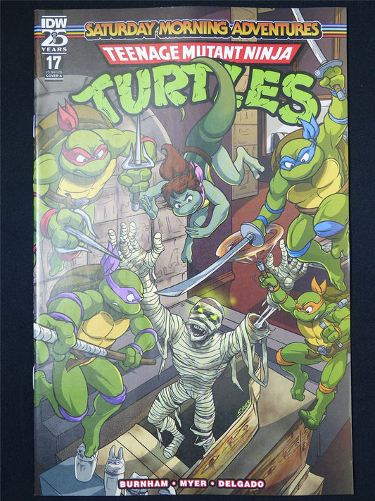 TEENAGE Mutant Ninja Turtles Saturday Morning Adventures #17 - B&B Sep 2024 IDW Comic #1WX