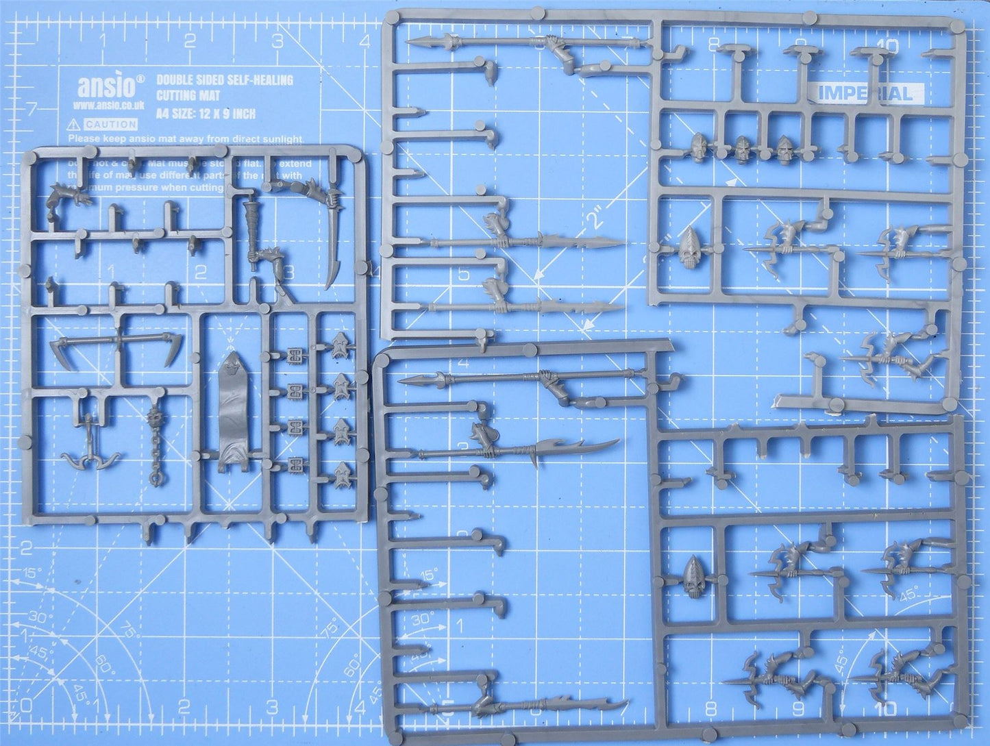 Classic Dark Elves Parts on Sprue - Dark Elves - Warhammer Fantasy #4TX