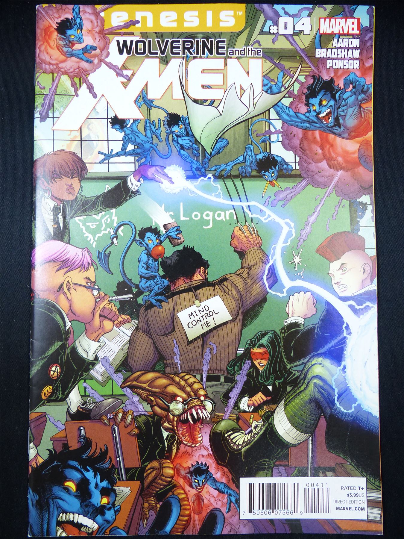 WOLVERINE and the X-Men #4 - Marvel Comic #3BN