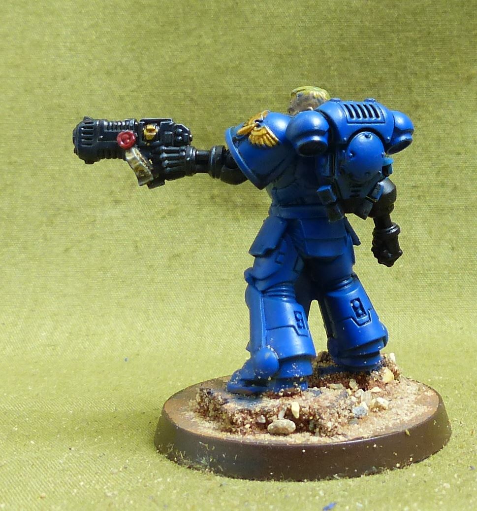 Captain Conversion painted - Space Marines - Warhammer 40K #6UN