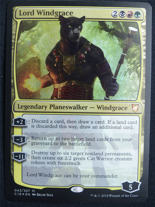 Lord Windgrace Foil - C18 - Mtg Card #5LV