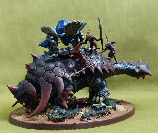 Bastiladon painted - Seraphon - Warhammer Aos #2M1
