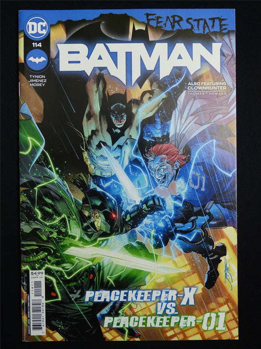 BATMAN #114 Fear State Cvr A - DC Comic #22P