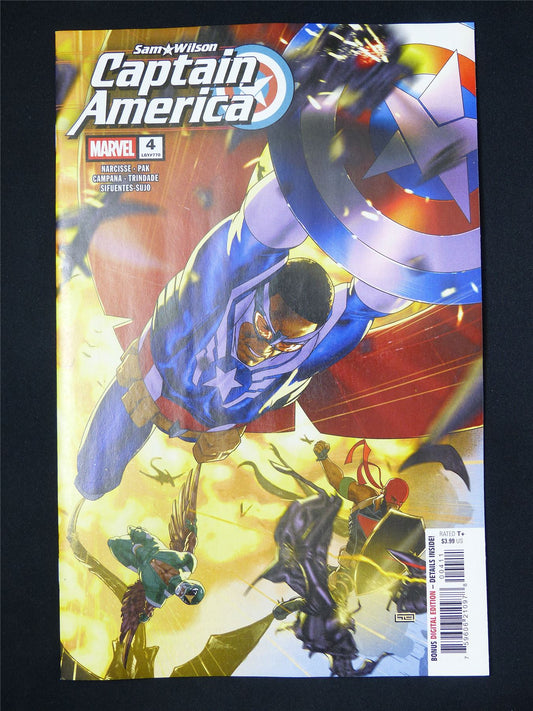 Sam Wilson: CAPTAIN America #4 - Jul 2025 Marvel Comic #2NH