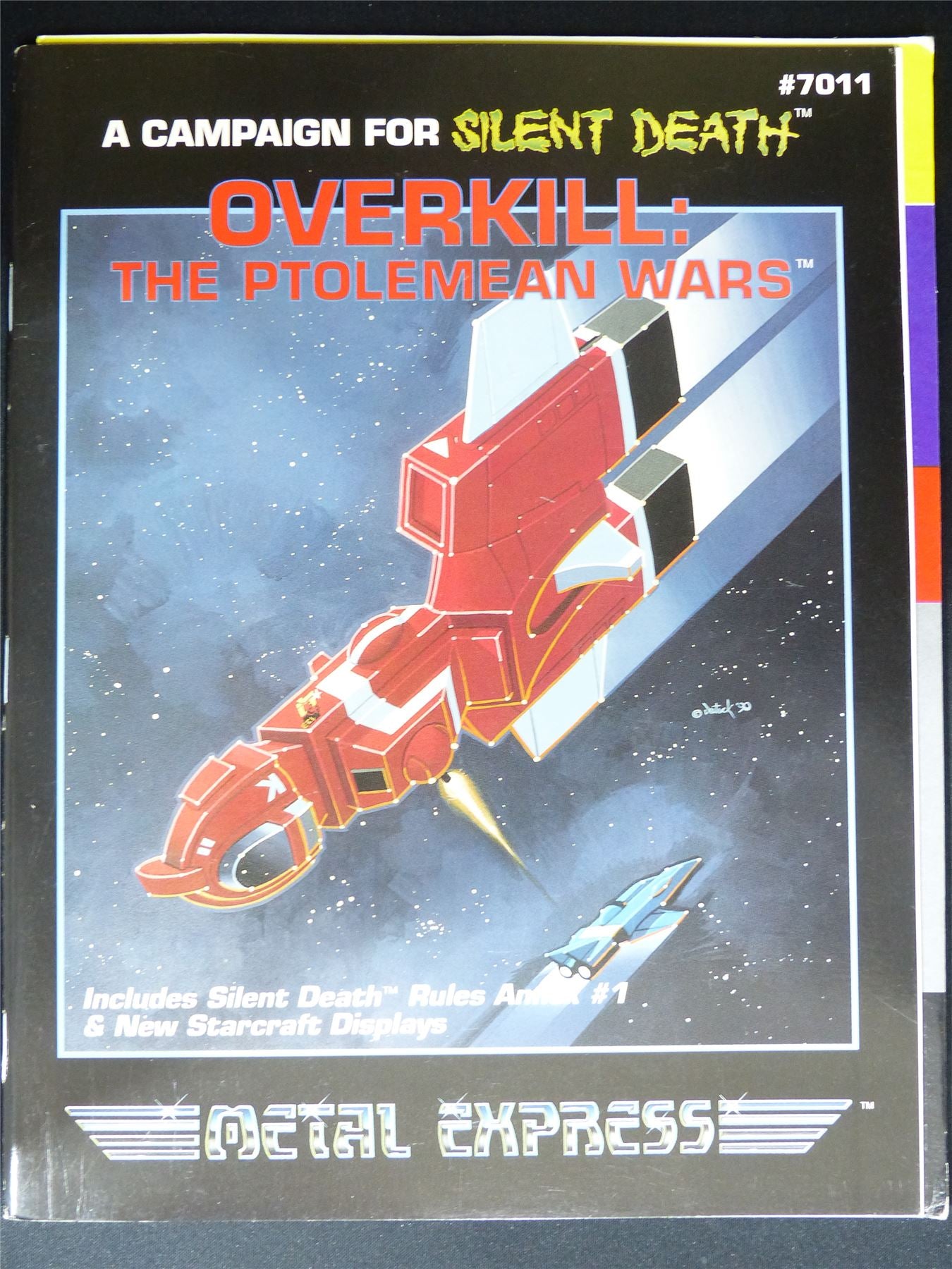 Silent Death: Overkill The Ptolemean Wars Miniatures Sourcebook - I.C.E. Booklet #2QX