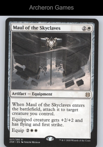 Maul of the Skyclaves 80 R MTG Card Commander: Phyrexia: All Will Be One