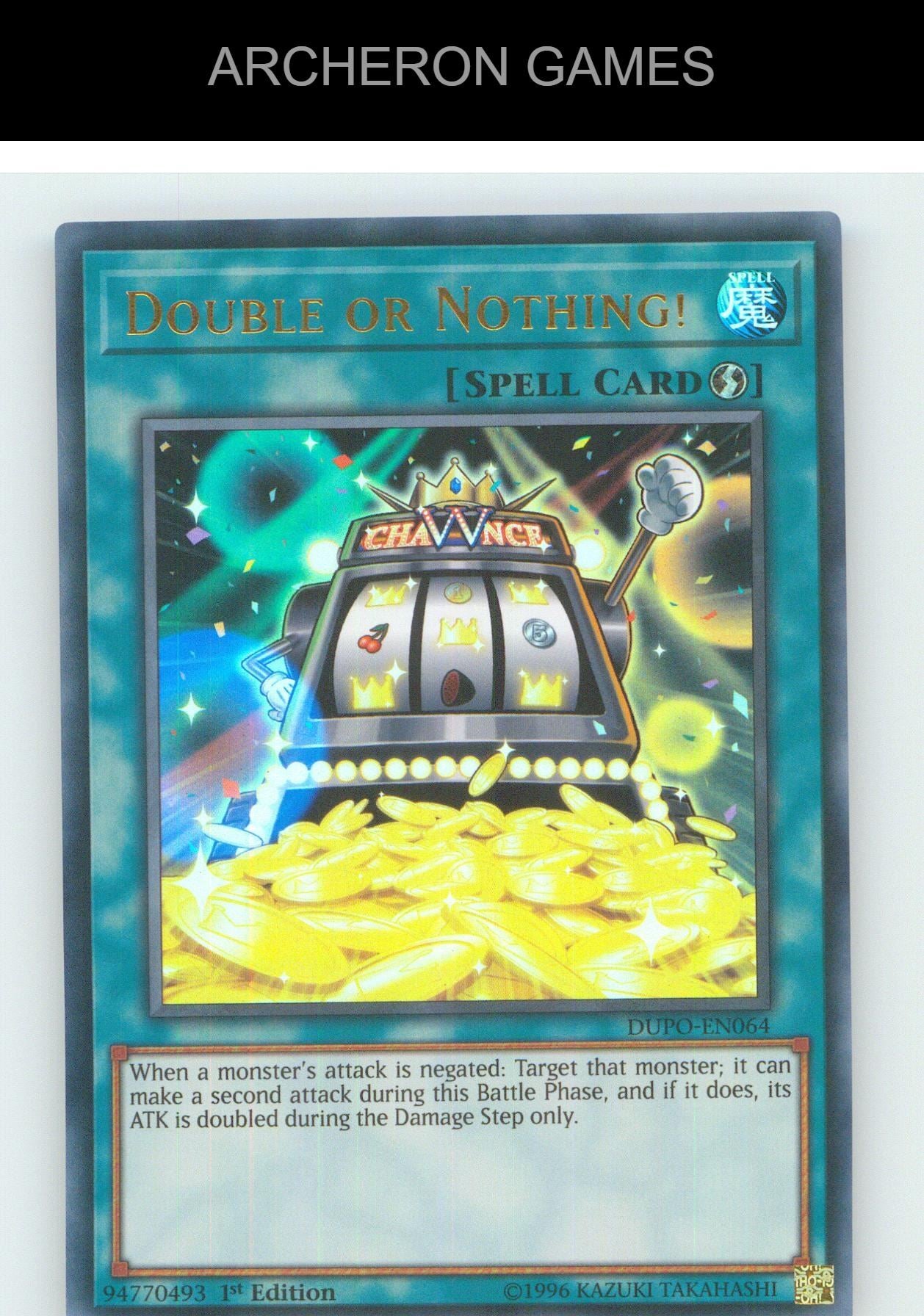 Double or Nothing! UR YUGIOH Card Unlimited