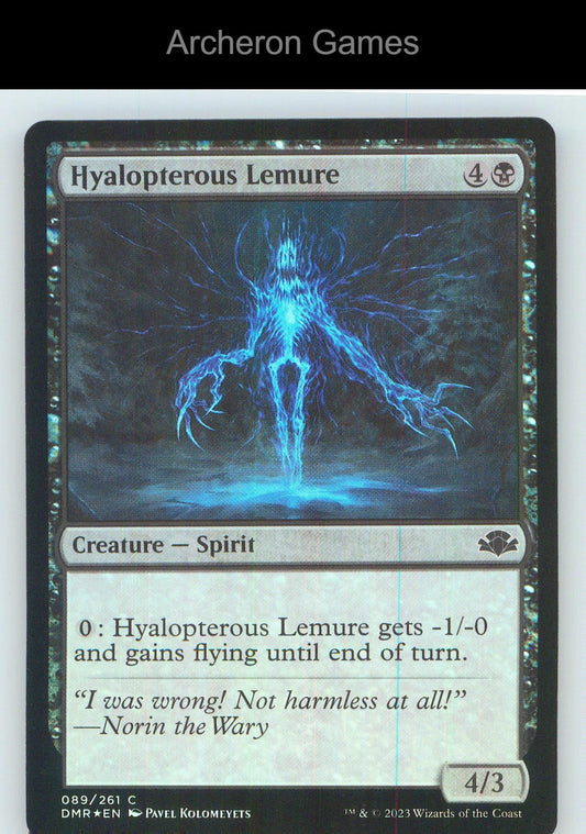 Hyalopterous Lemure DMR 89 C MTG Card NM/EX+ Foil
